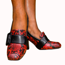 Animal print – Red